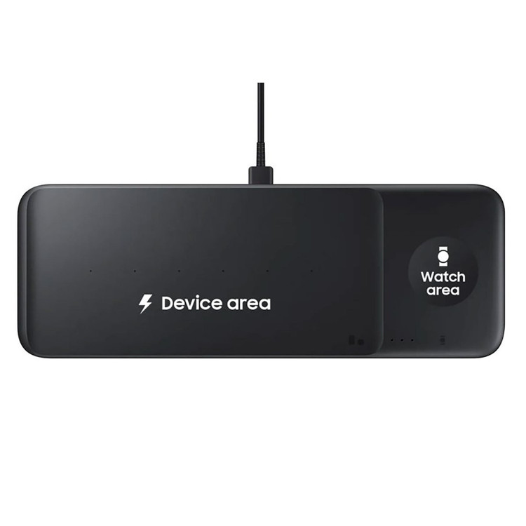 شارژر وایرلس اصلی سامسونگ Samsung Trio EP-P6300 توان 9 وات